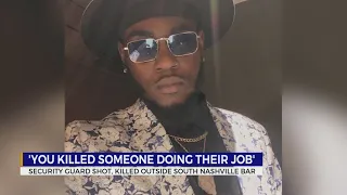 Security guard shot, killed outside South Nashville bar