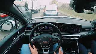 2021 Kia K5 2.5L (194HP) GT Line+ POV Test Drive