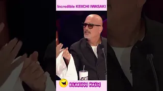 HILARIOUS Magic from INCREDIBLE Keiichi Iwasaki! Magician's Got Talent