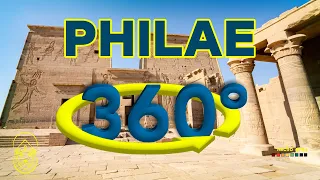 Un paseo por el templo de Filae a 360 | Dentro de la pirámide | Nacho Ares