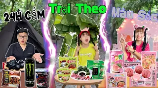 24H Cắm Trại Theo Màu Sắc | Hằng Nheo Official