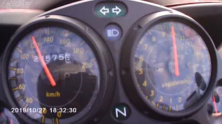 Honda CBR 125R [2005] 0-100 and Top Speed (Full Stock)