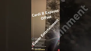 Cardi B Exposes Offset After Breakup! #cardib #offset