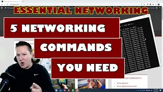 Networking Commands [ipconfig, ping, arp, tracert, netstat]