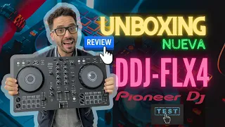 NUEVO CONTROLADOR DDJ FLX4 PIONEER DJ - MEJORES FUNCIONES - REVIEW EN ESPAÑOL - PRIMERAS IMPRESIONES