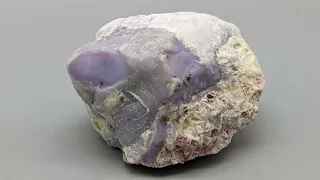 Tumbling Burro Creek Purple Agate with Special Guests!