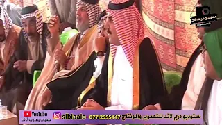 الشيخ حامد المايد السعدون في مشيه فصل بين البزون وبني كعب