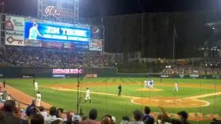 Jim Thome First Home Run Back On Indians 2011