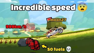 VEHICLE'S FUEL BOOST TEST || Hill Climb Racing 2