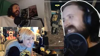 Forsen Reacts to xQc reacts to Forsen enjoying playing Warzone