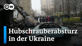 Ukraines Innenminister stirbt in einer “schrecklichen Tragödie” | DW Nachrichten
