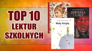 TOP 10: Lektury szkolne | Strefa Czytacza