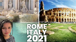 The Best Of Rome Italy 2021,(Colosseum,Trevi Fountain and Hotel Tour)