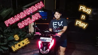 PEMASANGAN SAKLAR LAMPU UTAMA 3 MODE HONDA BEAT 2022 K1A