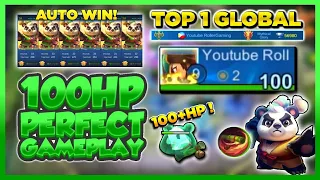 100 HP PERFECT GAMEPLAY - TOP 1 GLOBAL MAGIC CHESS  | ABE GAMEPLAY | AUTO WIN SYNERGY