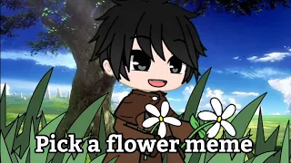 Pick a flower meme || Gacha Club Little Nightmares || Blood Warning || My AU ||