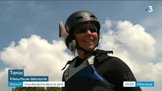 À La Rochelle, le kite surf séduit les amateurs de glisse