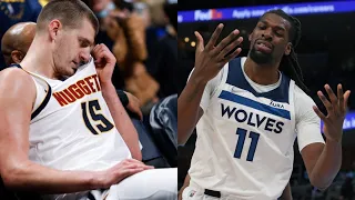 🔴FRAUD MVP GOAT OFFENSIVE PLAYER NIKOLA JOKIC GETS SHUTDOWN IN CLUTCH BY BACKUP CENTER NAZ REID