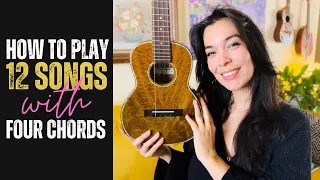 How To Play 12 Songs with 4 Easy Ukulele Chords