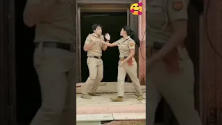 Madam Sir offscreen dance Madam Sir Haseena malik and Inspector Rajbir dance🥰