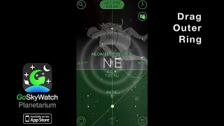 How to find Comet NEOWISE with GoSkyWatch Planetarium app