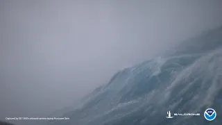 WATCH: Ocean drone provides world's first storm POV from inside Hurricane Sam