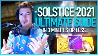 How To Complete SOLSTICE 2021 Armor Sets In The MOST EFFICIENT WAY POSSIBLE Explained In 3 MINS