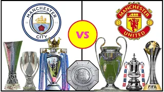 comparison: Man city vs Man united. {comparison}