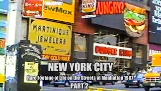 Times Square - New York City Tour, Nov 19, 1987 - Part 2