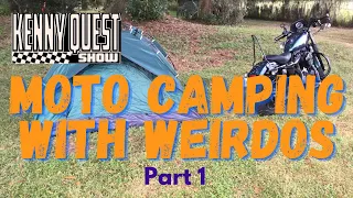 My First Moto Campout on my Sportster Part 1 | Forgotten Angels Campout 2