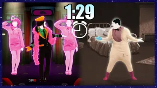 TOP 10 SHORTEST Songs on JUST DANCE