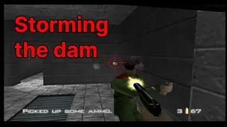 007 GoldenEye N64 - Part 1: Dam (00 Agent Difficulty)