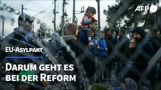 EU-Asylpakt: Darum geht es | AFP