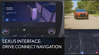 2022 Lexus Interface Multimedia System – Navigation