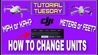 DJI FLY APP | HOW TO CHANGE METERS TO FEET