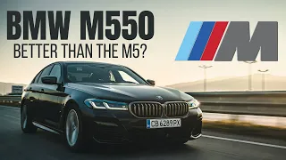 BMW M550i 2021 Facelift Review and Test Drive | Better than the M5?