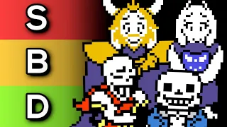 So I Rated All Undertale Characters...