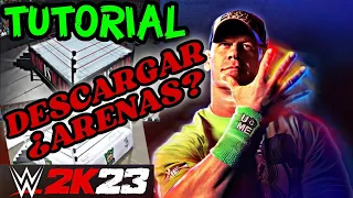 WWE 2K23 TUTORIAL Descargar ARENAS