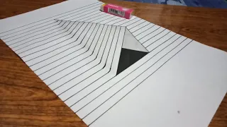 An easy way to draw 3D on paper - the easiest way