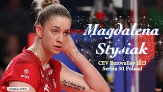 Magdalena Stysiak | Polish Giant │ 20 points │ Serbia vs Poland │ CEV EuroVolley 2023 Women