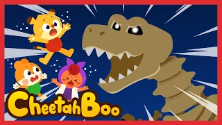 Roar! Bone Bone Bone Dinosaur Fossils! | halloween | Nursery rhymes | Kids song | #Cheetahboo