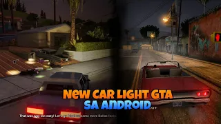 3D Car Light Mod || Gta sa Android