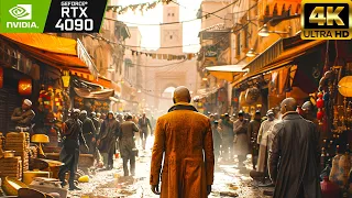 MARRAKESH , MOROCCO (PC) RTX 4090 Ray Tracing ULTRA Realistic Graphics Gameplay [4K] Hitman 3