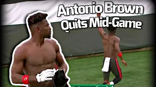 Antonio Brown Has Completely Lost His Mind