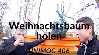 Weihnachtsbaum holen mit dem Unimog | Unimog 406 |  Mr. Works