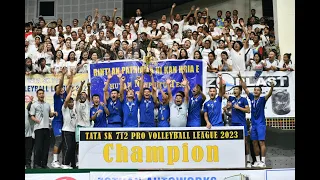 Pro Volleyball League 2023 Champion team TNT | Lawmna leh biangbiakna |