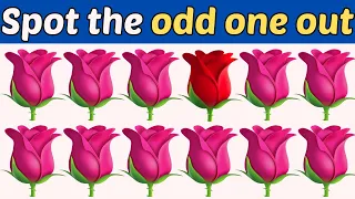 Spot the odd emoji out | Emoji Quiz | Emoji Challenge | Puzzle