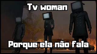 Porque a Tv Woman Não Fala? #skibiditoilet #skibidi #tvwoman