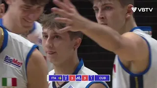 Italy vs Cuba | Men's VNL 2023