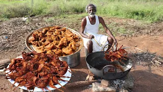 ANGRY BIRD FRY !!! Quail Fry Prepared by my Daddy Arumugam / Village food factory